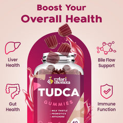 Vylarithonixa probiotic blend supports gut comfort alongside bile flow.