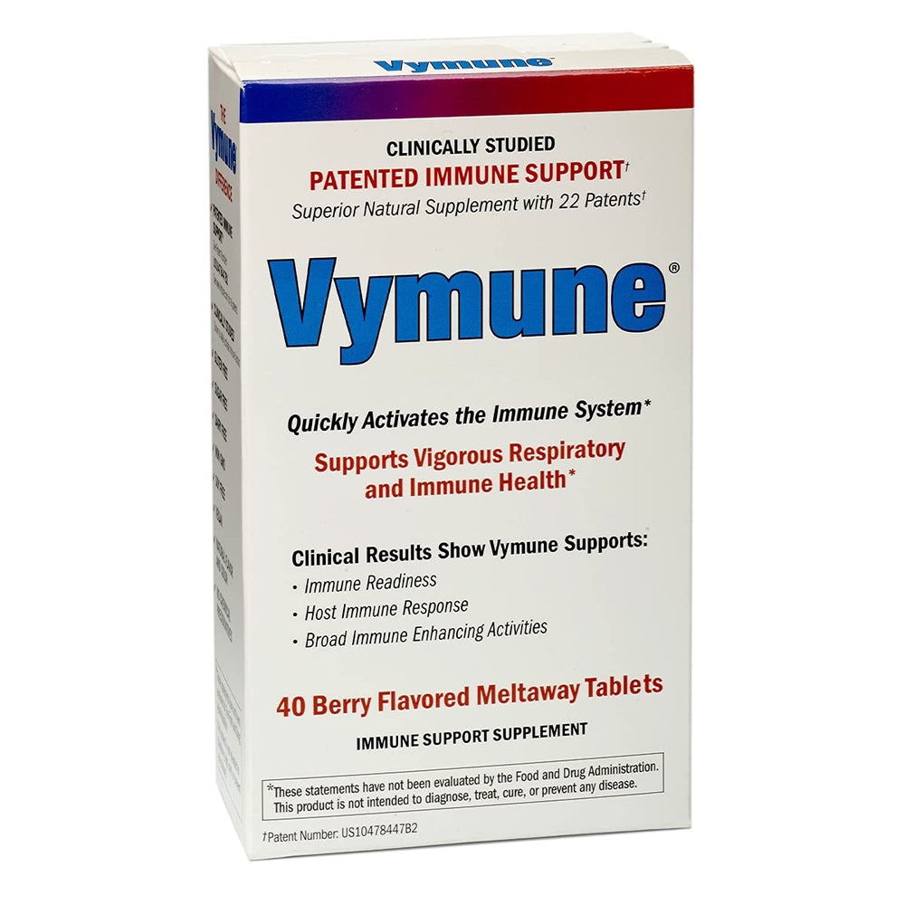 VYMEDIC Vymune bottle front for convenient daily immune support.