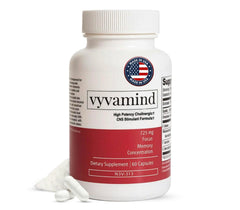 Vyvamind bottle bathed in morning light signaling daily routine