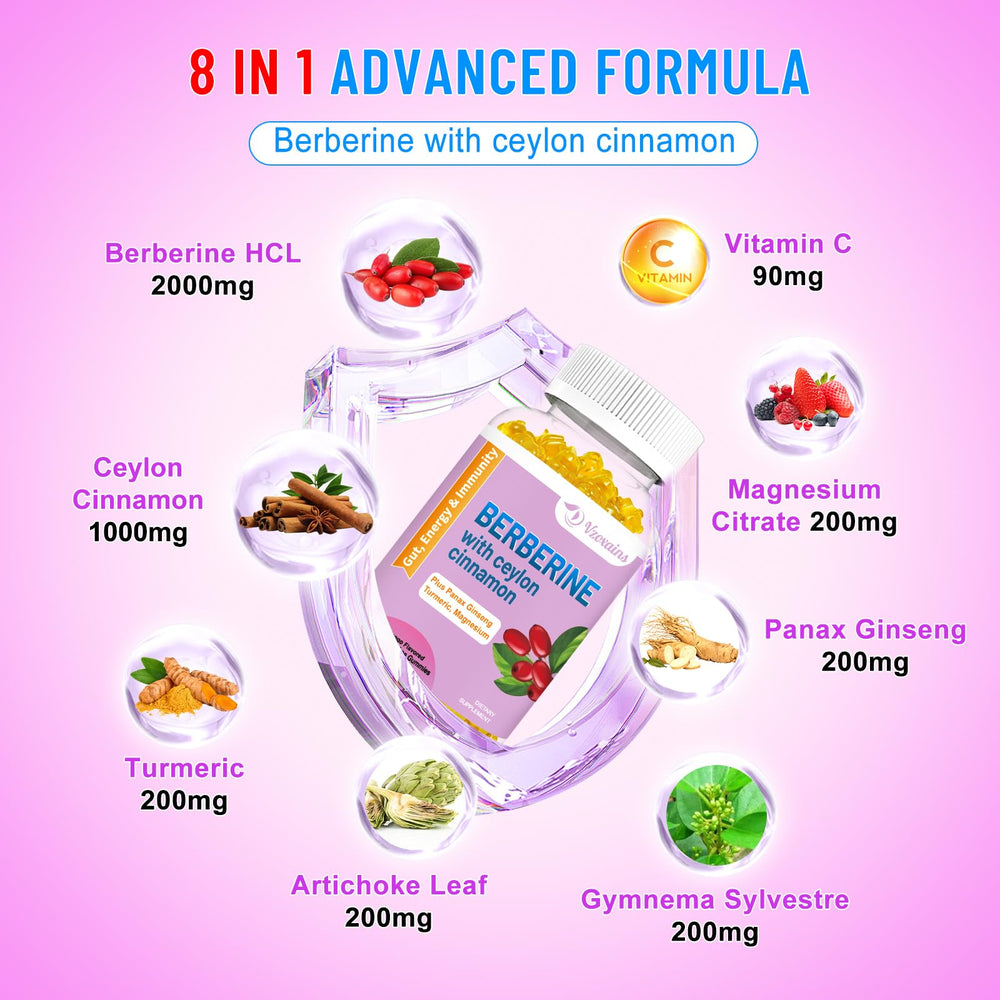 VZOXAINS mango-flavored gummies close-up inviting a tasty daily supplement routine