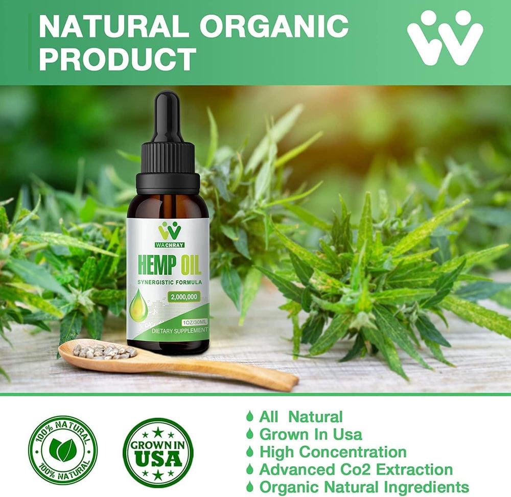 WACHRAY packaging box, reflecting non-GMO and organic sourcing.