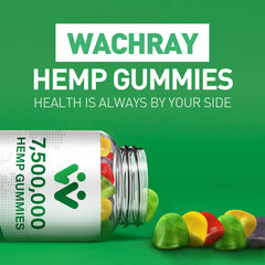 WACHRAY Nutrition third-party tested seal on bottle confirms potency.