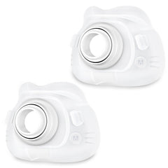Wagleriz AirFit F40 cushion front view with secure seal and comfort.