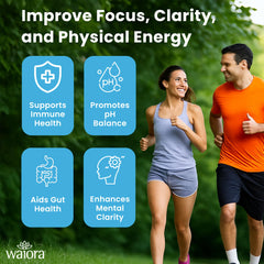 Waiora NCD liquid dropper delivering precise servings for daily wellness.