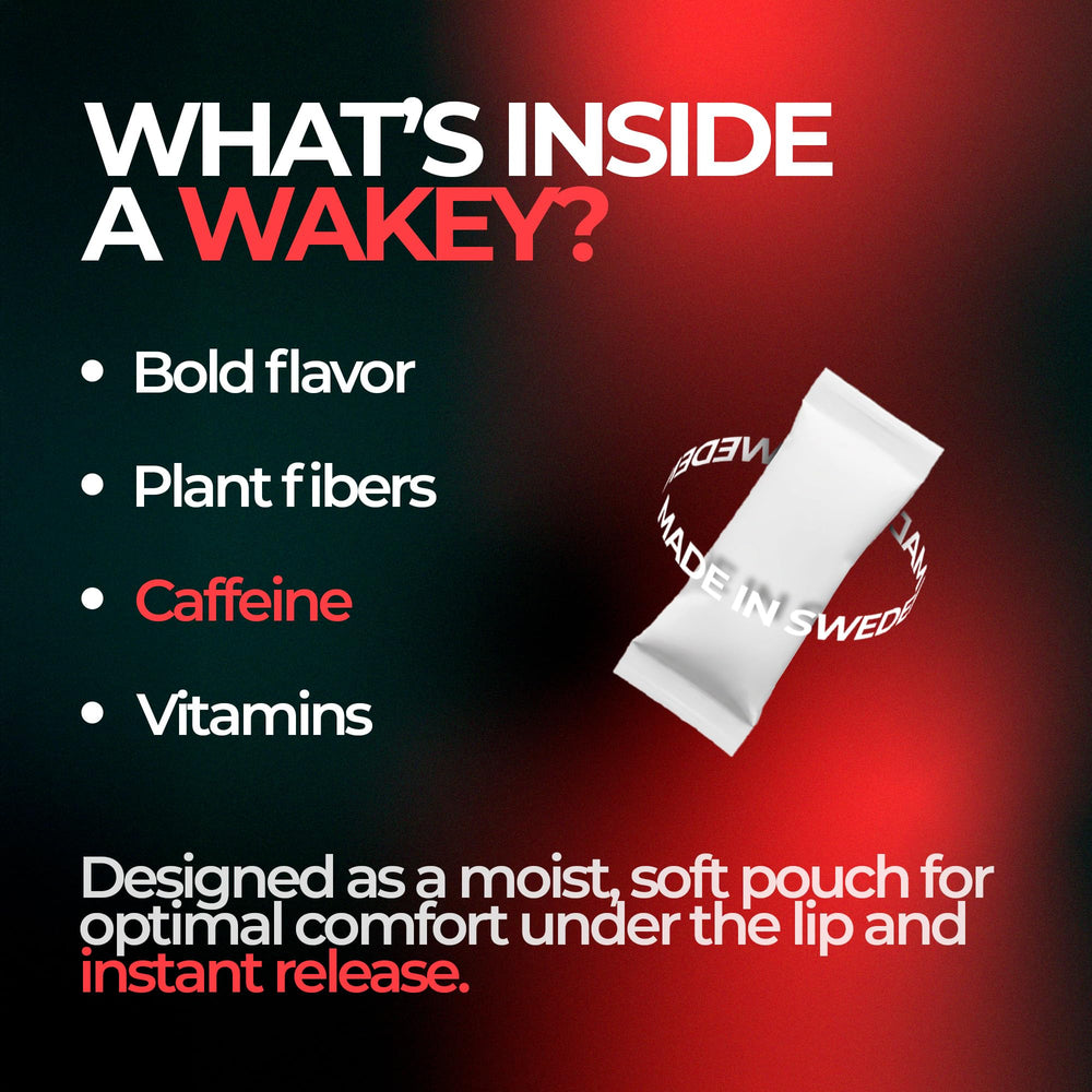 Wakey Energy Pouches compact design ideal for daily carry