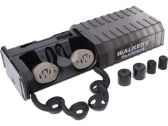 Walker's Silencer 2.0 noise reduction graphic highlighting 24 dB protection