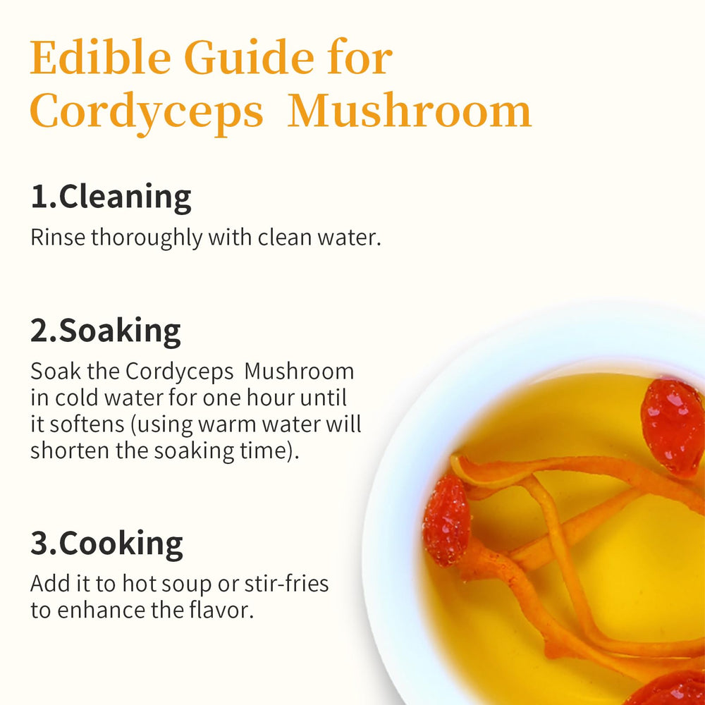 Wanhua Hall Cordyceps flowers sliced in stir-fries add depth.