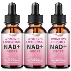 Wanish Liposomal NAD Drops bottle shown for convenient daily energy support