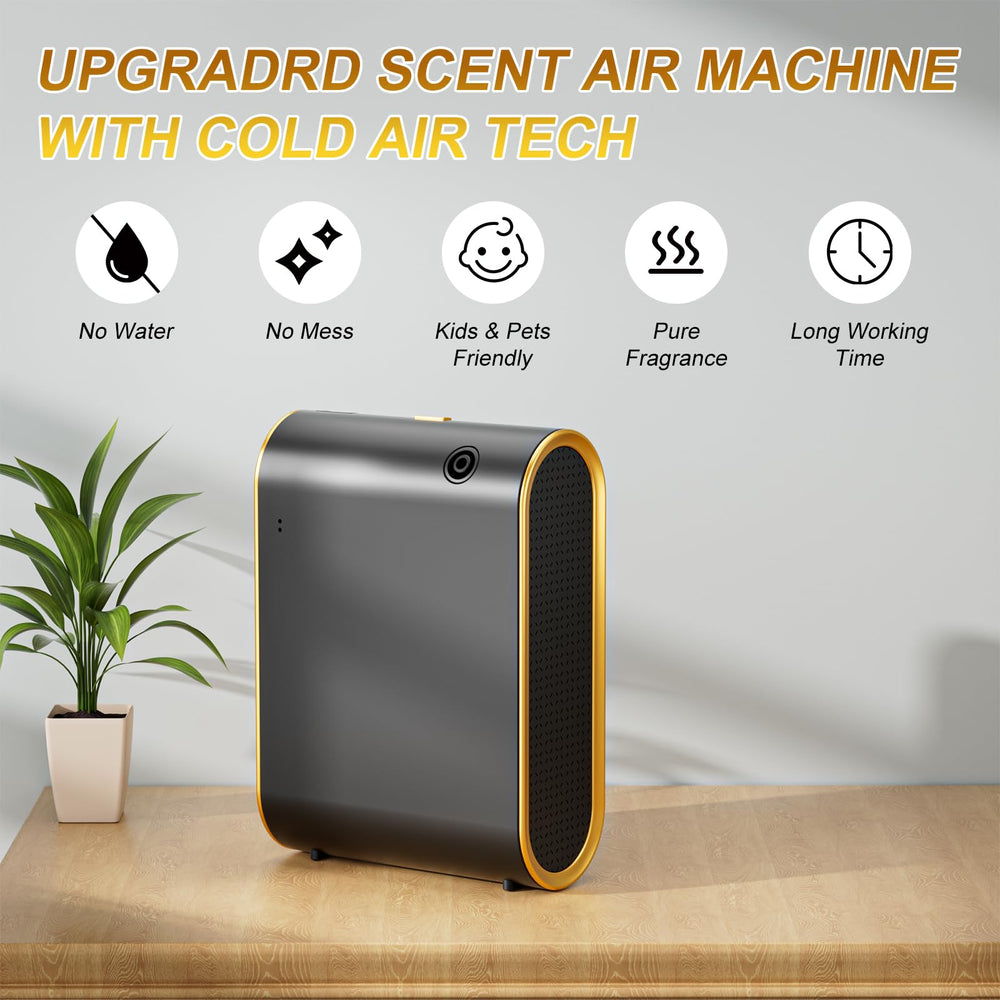 Wankeer Smart Scent Air Machine wall-mount setup for space-saving fragrance