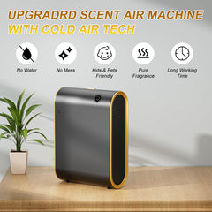 Wankeer Smart Scent Air Machine wall-mount setup for space-saving fragrance