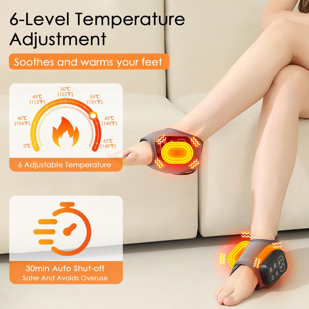 Warihaei Foot Renew Massager battery indicator for session planning