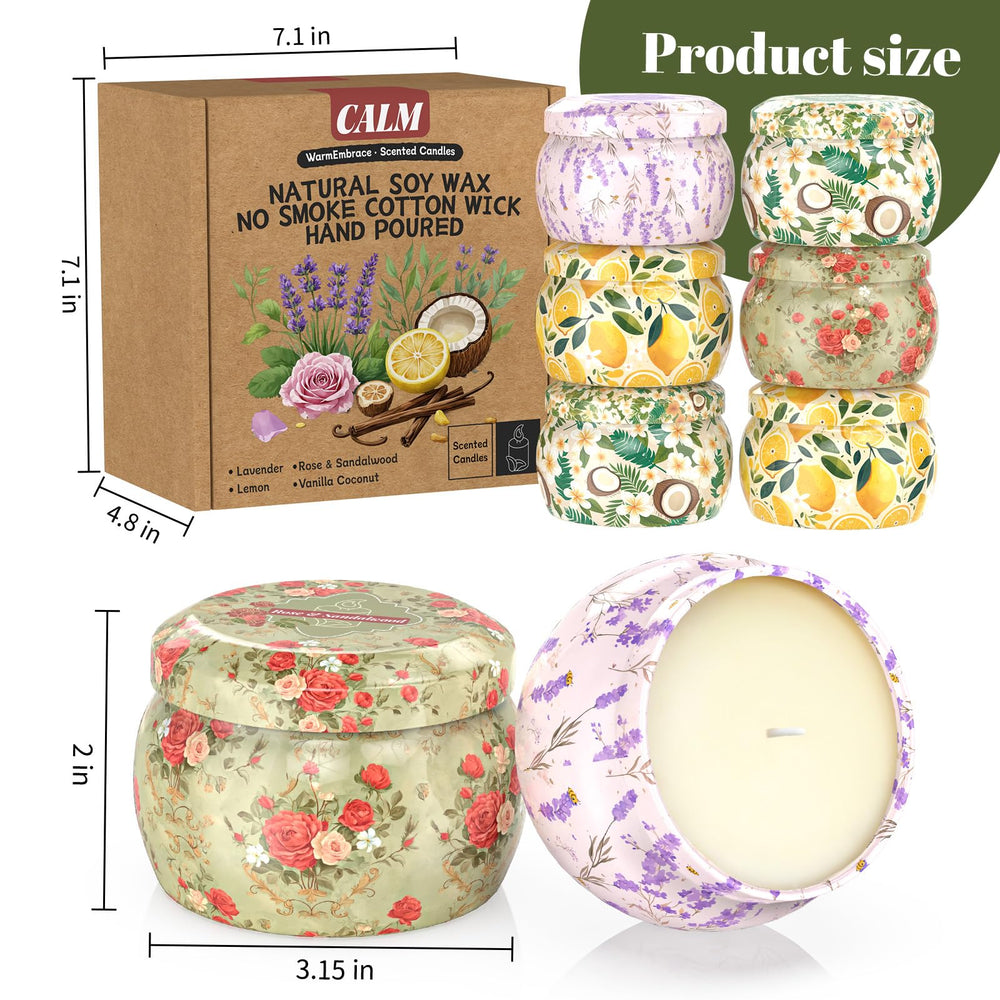 WarmEmbrace rose and sandalwood candle elevating evenings with elegant scent