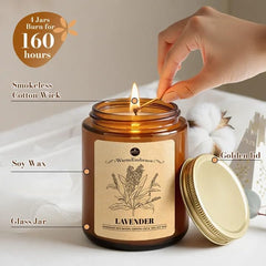 WarmEmbrace jasmine candle jar freshens spaces with uplifting aroma