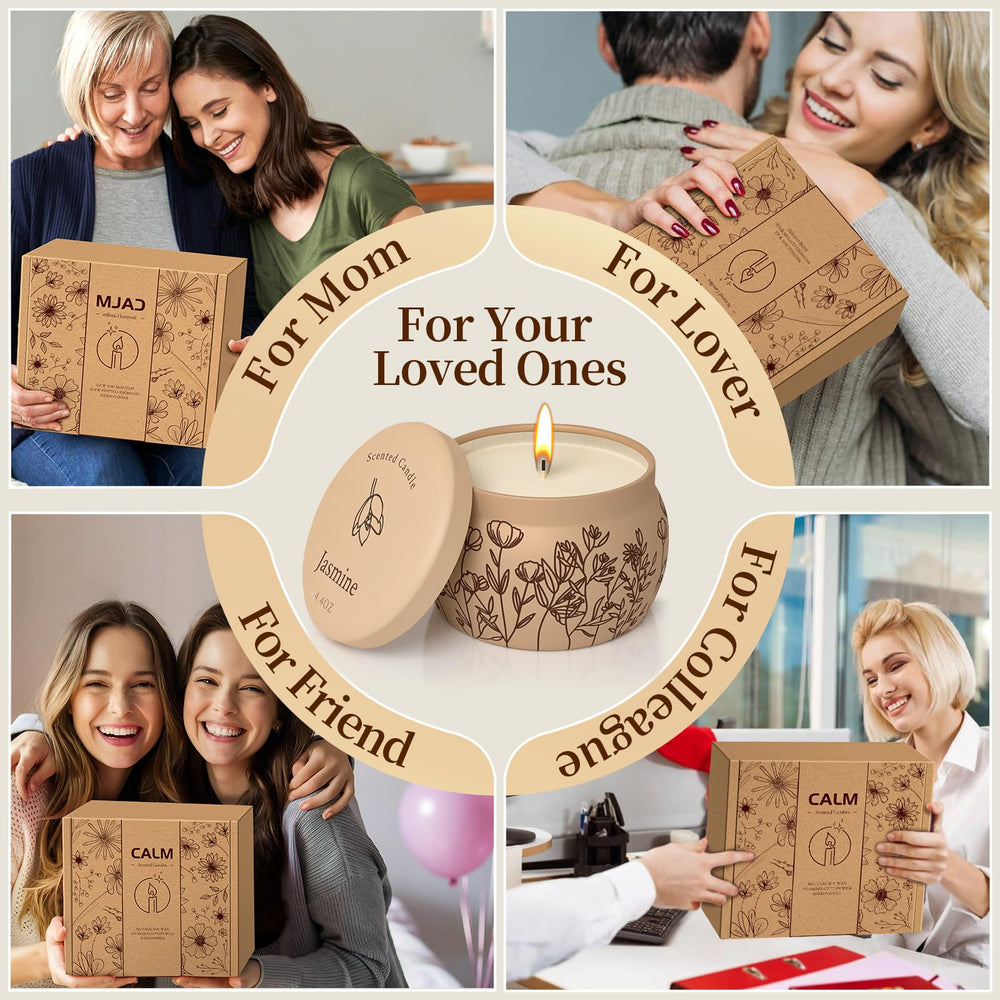 WarmEmbrace reusable jar serves decor and storage after wax.
