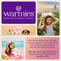 Warmies Unicorn soft fur close-up highlights huggable design