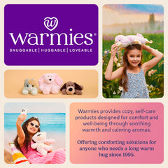 Child-safe design Woodstock Warmies suitable for all ages and gifting.