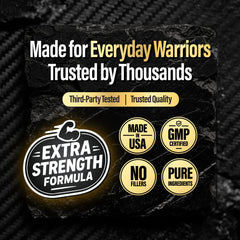 Warrior Protocol King Booster daily routine scene integrated with workouts and meals