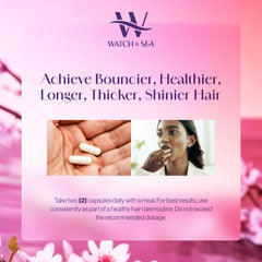 Image suggests thicker-looking hair after consistent use.