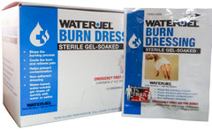 Water-Jel Burn Dressings front view showing cooling relief and wound protection