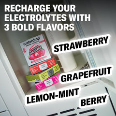 Waterdrop Microlyte Mix grapefruit recharge drops delivering zesty hydration and energy support.