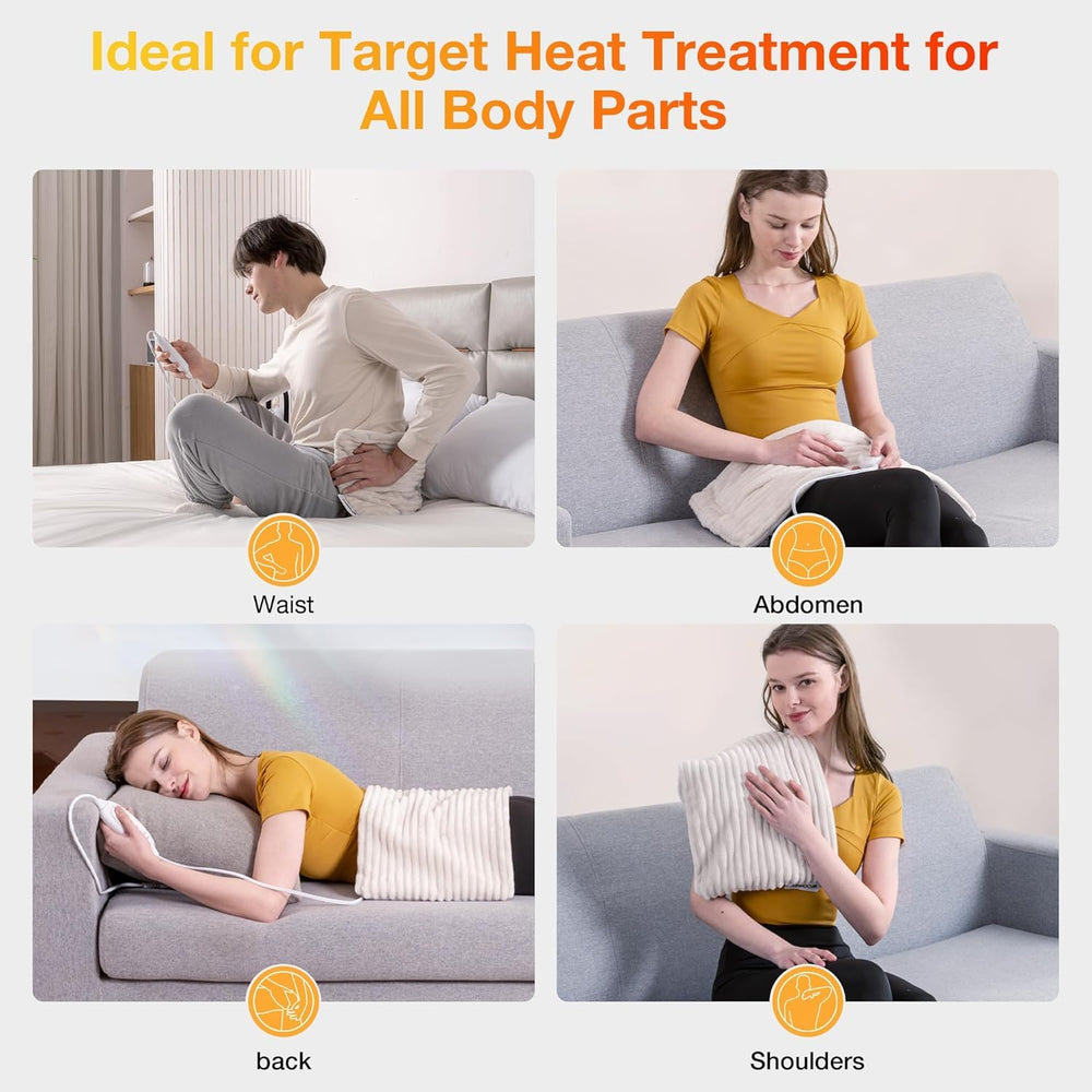 WATO FT heat and massage combination targets tense muscles