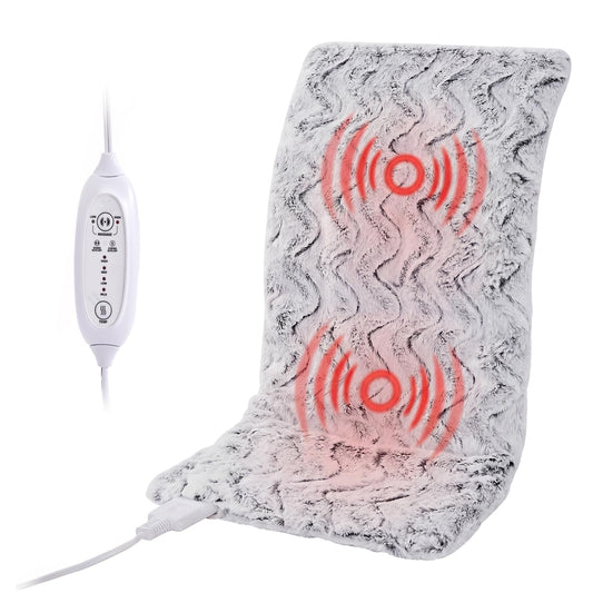 WATO FT heat massaging pad provides back coverage with weighted warmth