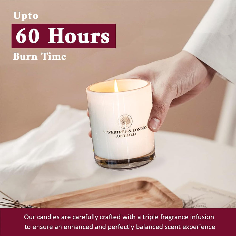 Wavertree and London long burn up to 60 hours for extended ambience.