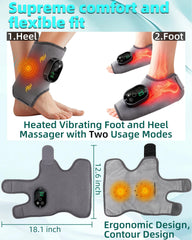 WBHLDM dual-mode massager targets feet and heels for relief.