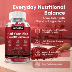 WDVNEX Lunessa label emphasizes non-GMO vegan and clean formula