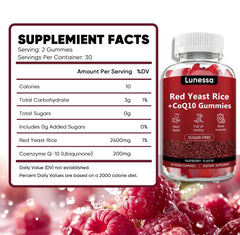 WDVNEX Lunessa raspberry gummies close-up for easy daily use