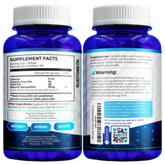 We Like Vitamins Astaxanthin 6-month supply emphasizes long-term value