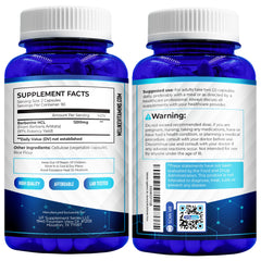 We Like Vitamins Berberine HCL gluten-free and non-GMO packaging