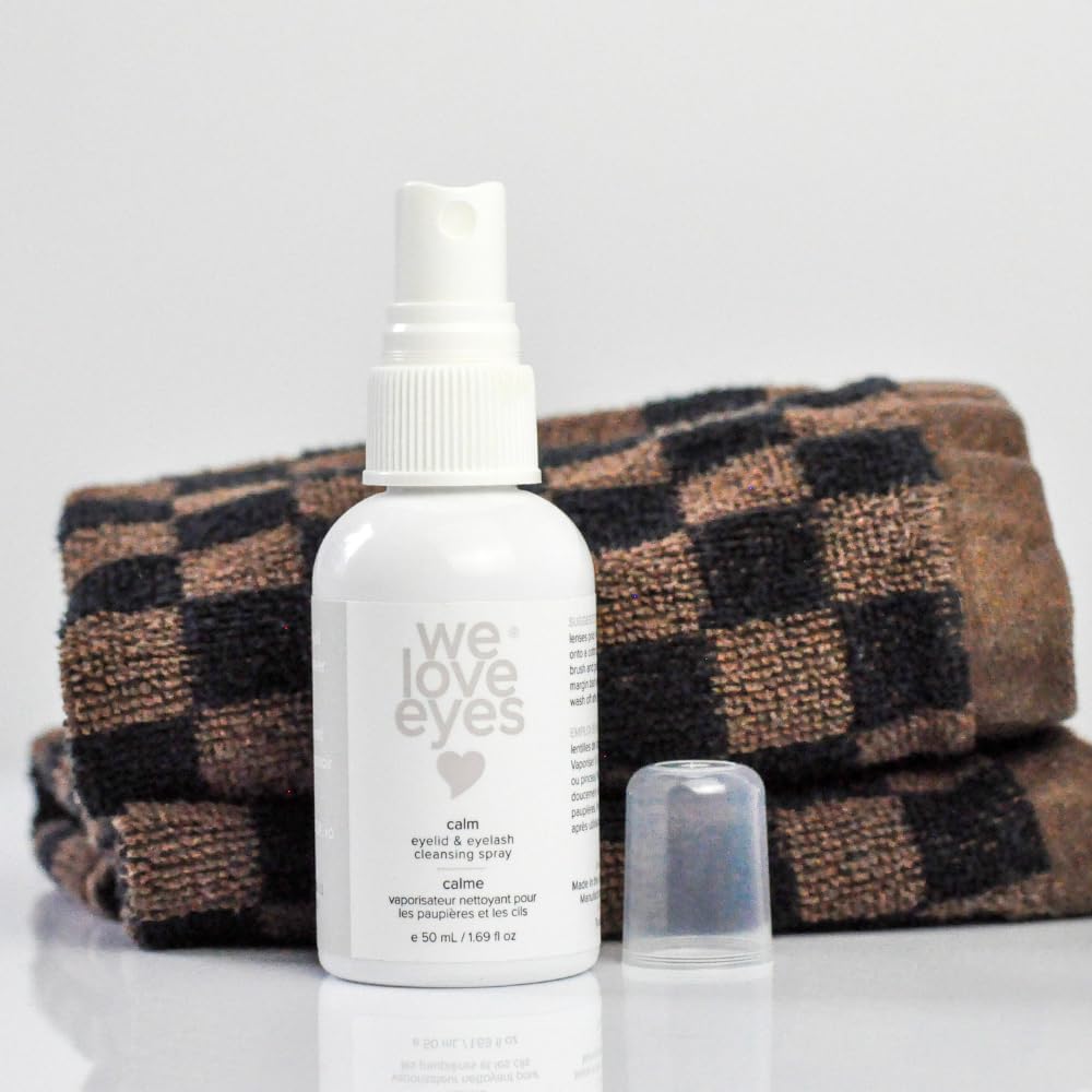 We Love Eyes chamomile-infused eyelid spray ingredients for soothing comfort