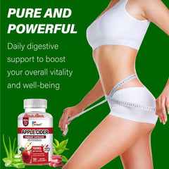 Webuff bottle label detail highlighting Aloe Vera and ACV blend.
