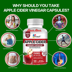 Webuff capsules with a glass of water illustrate easy daily intake.