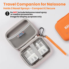 weefla naloxone carry case reflective markings close-up for high visibility at night