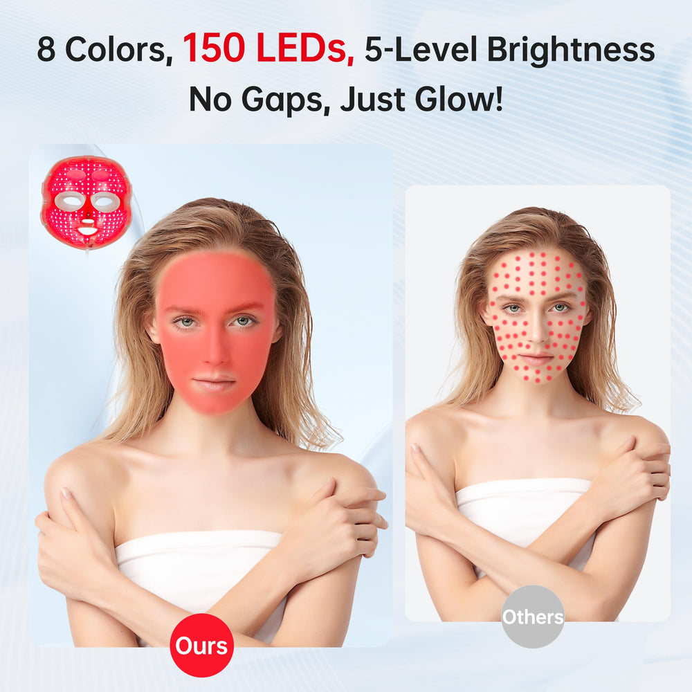 WEETALL blue-light therapy targets blemishes and inflammation on the skin