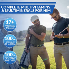 Weevit mens multivitamins gummies packaging showcasing vegan and sugar-free formula.