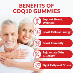 WEEVIT Omega-3 and CoQ10 ingredients on label for brain and heart wellness.