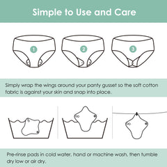 Wegreeco reusable pads help reduce disposable sanitary waste