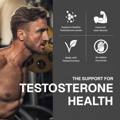 Ashwagandha KSM-66 extract close-up emphasizes adaptogenic potential within normal testosterone range