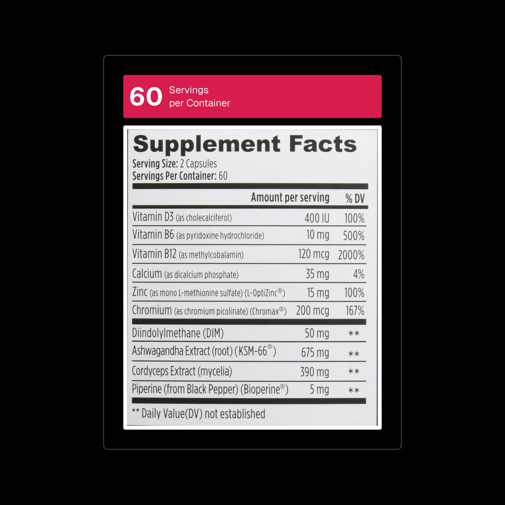 Gluten-free capsule pack communicates allergy-friendly option for daily wellness routines