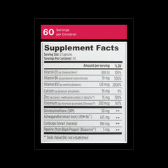 Gluten-free capsule pack communicates allergy-friendly option for daily wellness routines