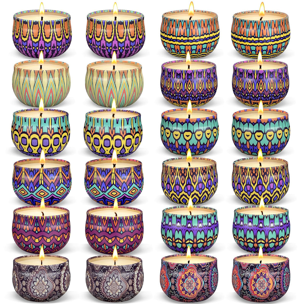 Weimingte scented candle jars close-up with natural soy wax and lead-free wick for clean burn