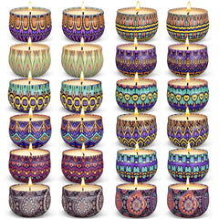 Weimingte scented candle jars close-up with natural soy wax and lead-free wick for clean burn