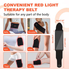 Weiyitec belt portable use image highlights cordless operation for on the go relief.