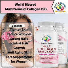 Well and Blessed skin appearance demonstrates hydration and elasticity.