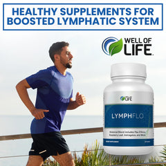 Well of Life LymphFlo cleavers imagery, pairing herbal detox narrative