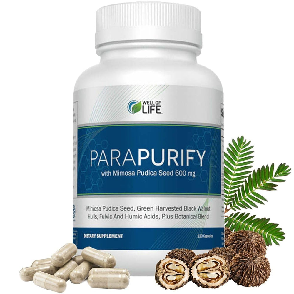 Well of Life ParPurify 120 bottle shown for daily digestive support