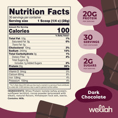 Wellah Protein Your Whey scoop dispense makes dosing easy.